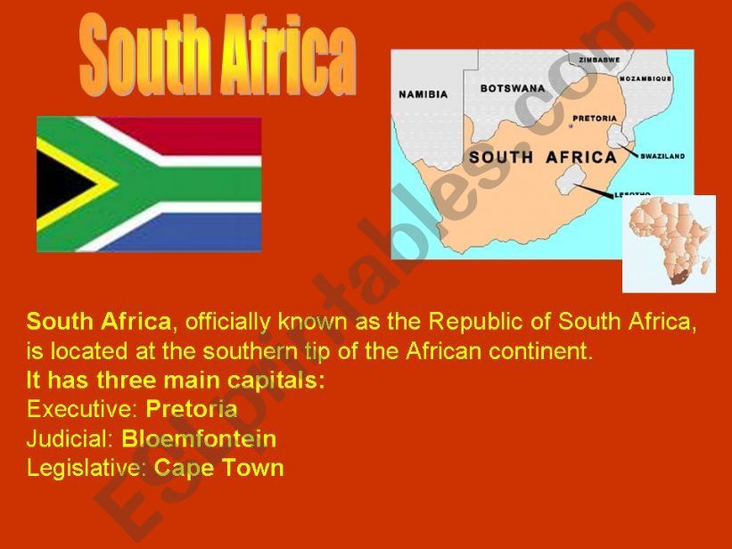 South Africa powerpoint