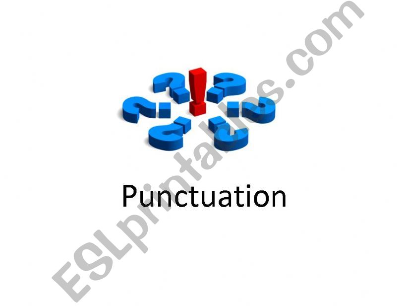 Punctuation powerpoint