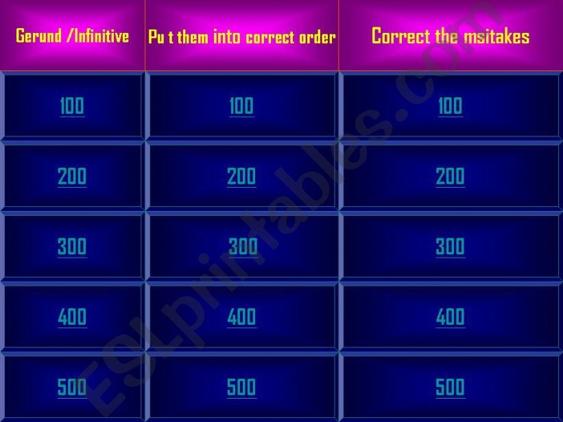 jeopardy powerpoint