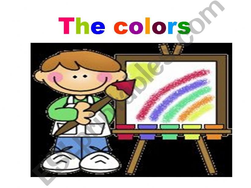THE COLORS powerpoint