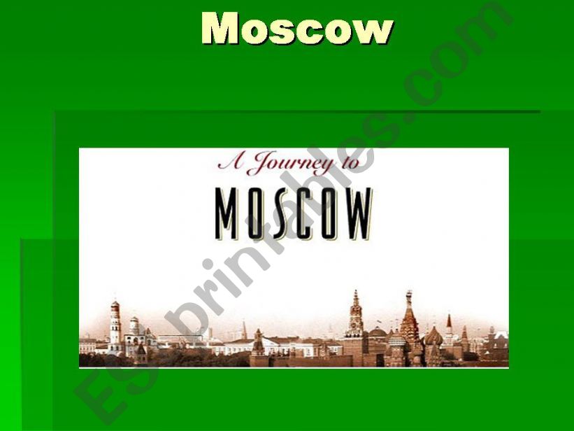 MOSCOW powerpoint
