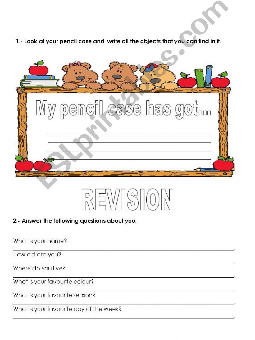 Revision - beginners powerpoint