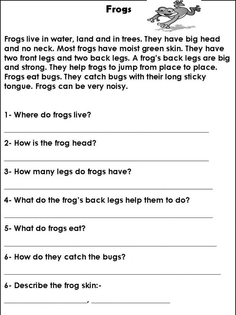 Frogs Facts powerpoint