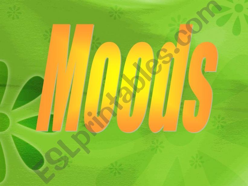 moods powerpoint