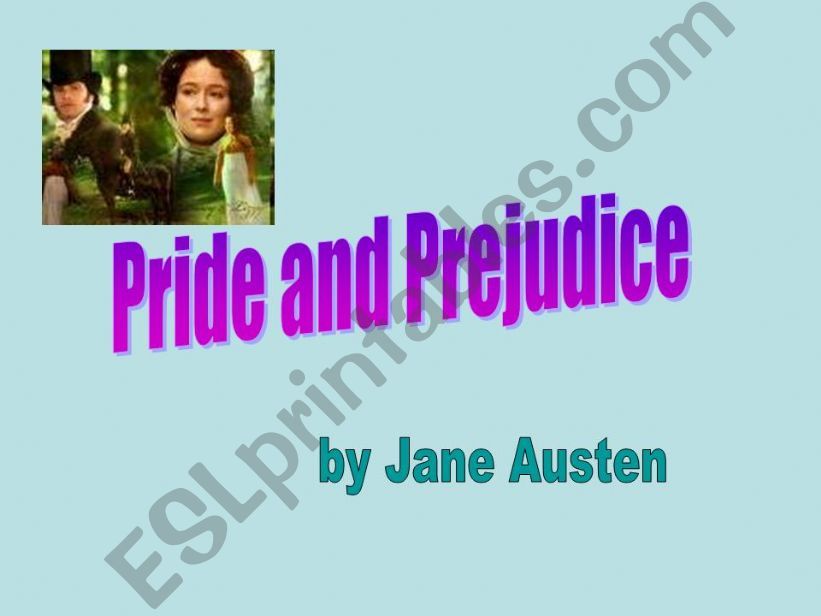 Pride and Prejudice powerpoint