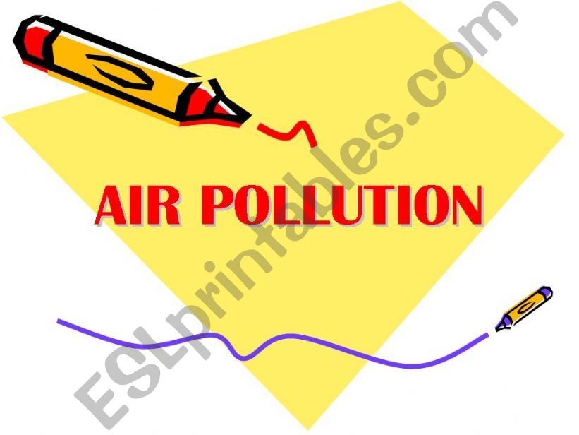 Air Pollution powerpoint