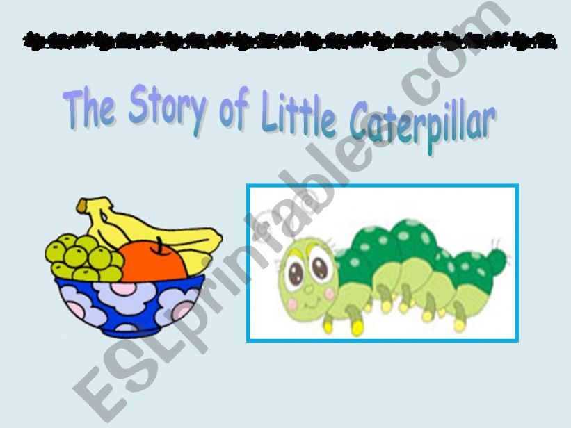 story of caterpillar powerpoint