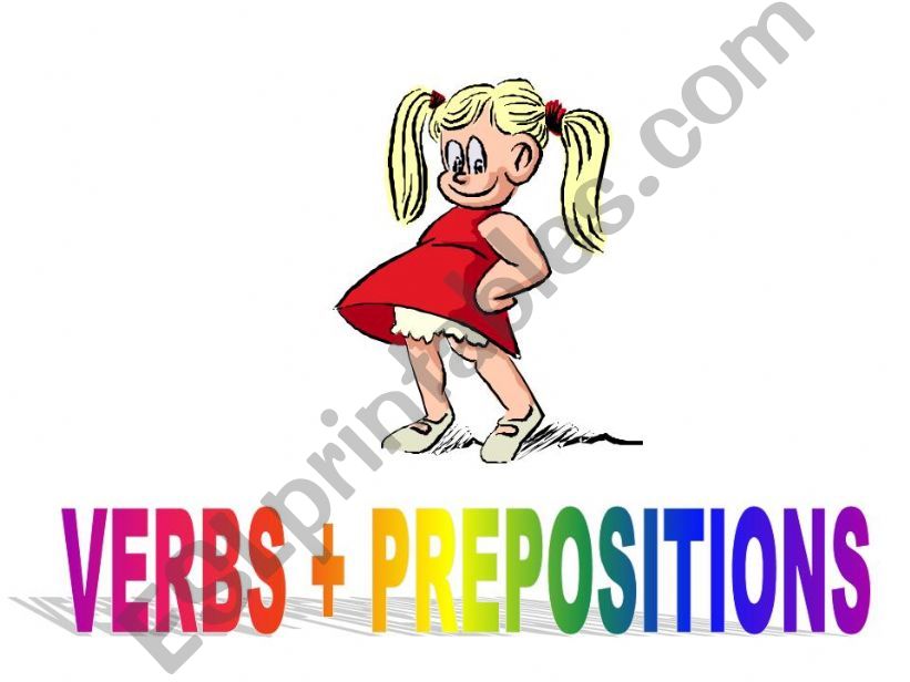 Verbs + Prepositions powerpoint