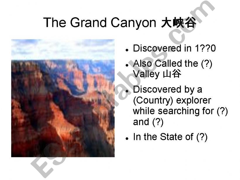 American tourism powerpoint