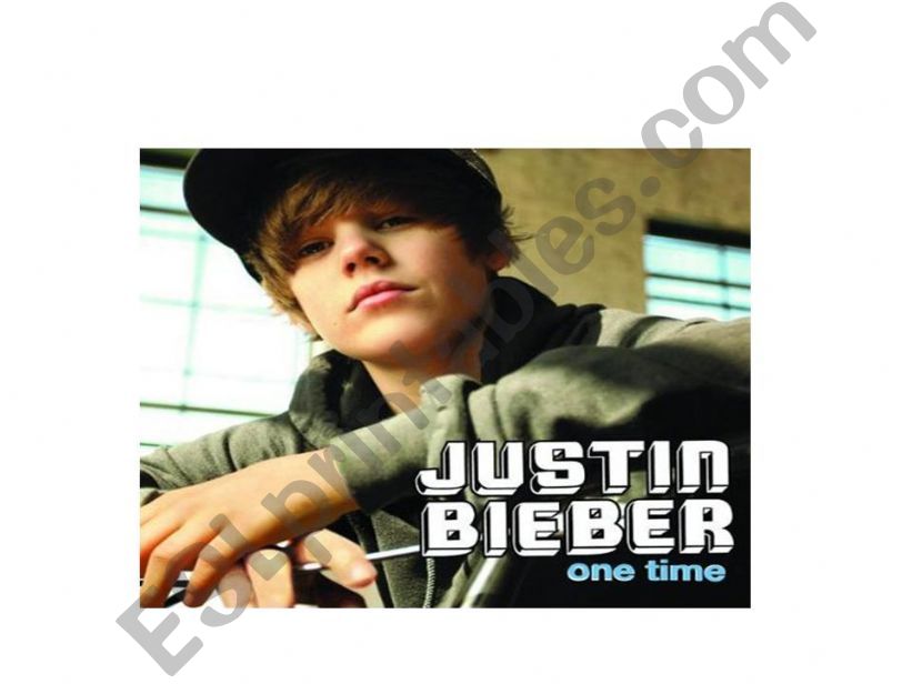 Song activity: Justin Bieber powerpoint