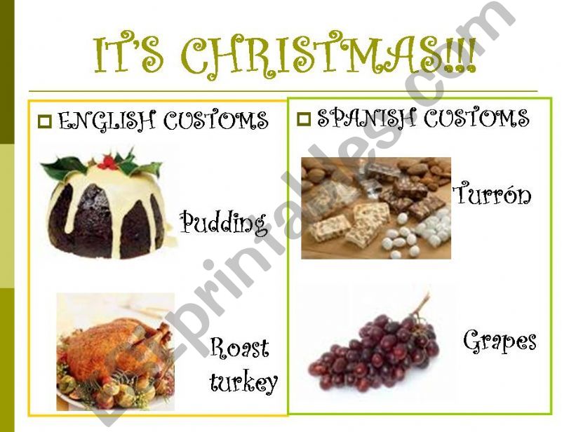 Its Christmas powerpoint