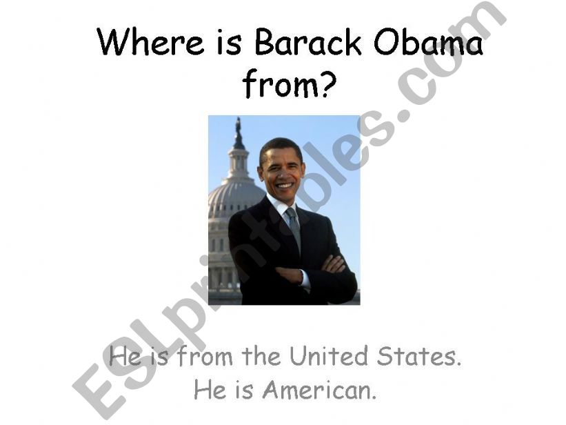 Where are they from? powerpoint