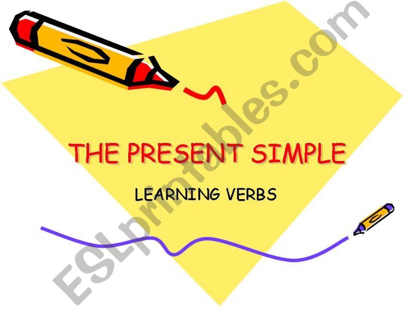 the present simple powerpoint