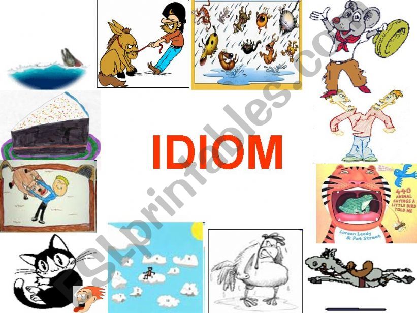 Fun with Animal Idiom powerpoint