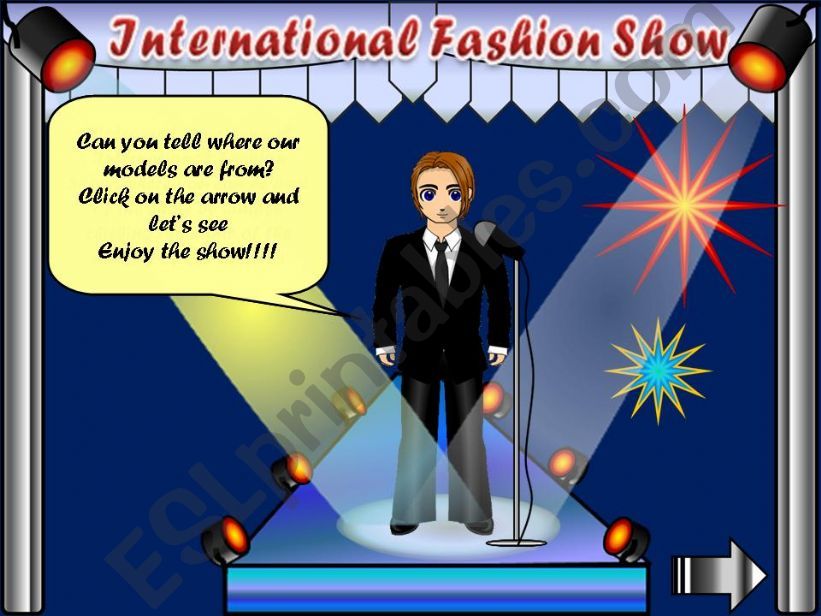 International Fashion Show powerpoint