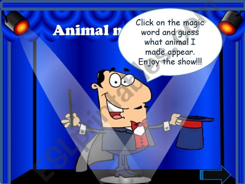 Animal magic show powerpoint