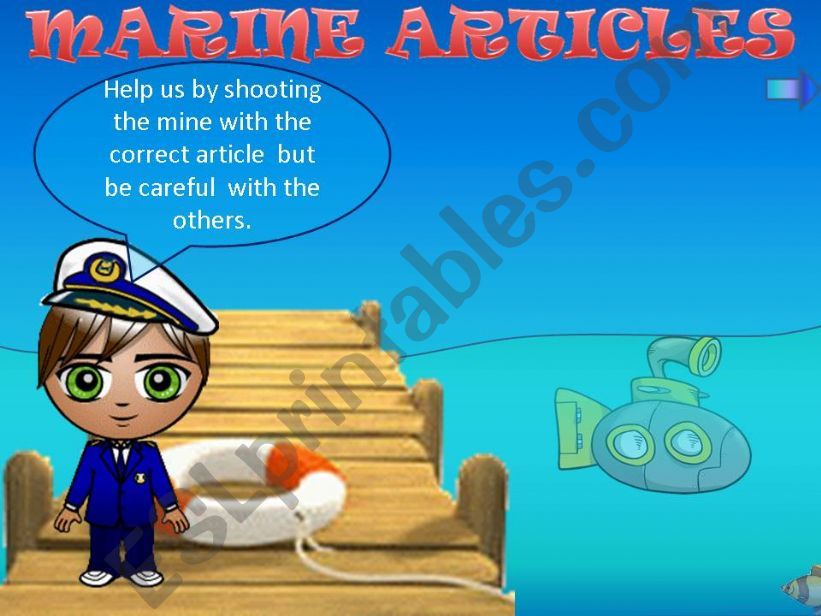 Marine articles powerpoint