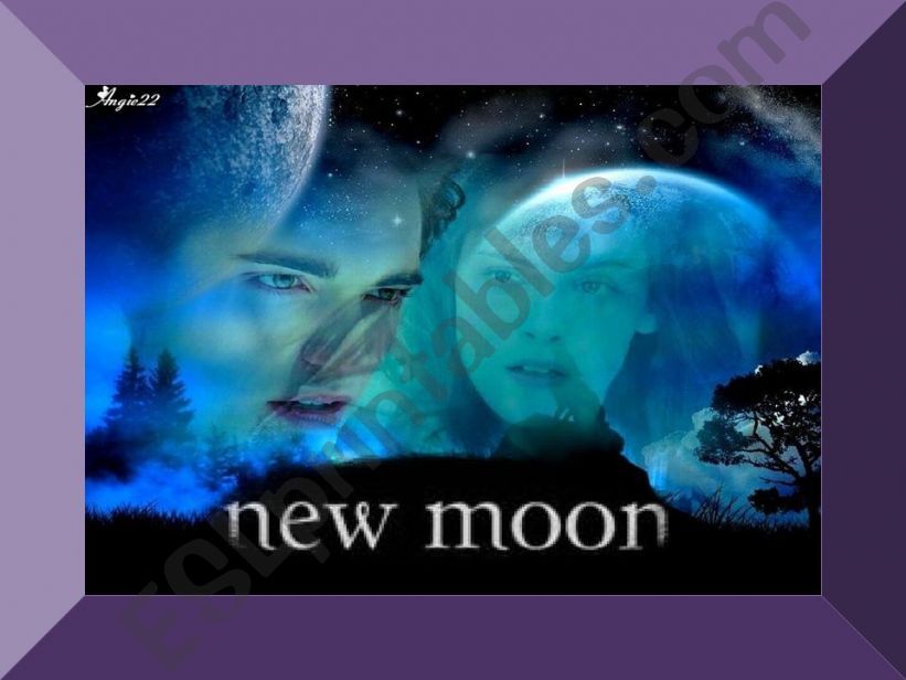 NEW MOON PLOT powerpoint