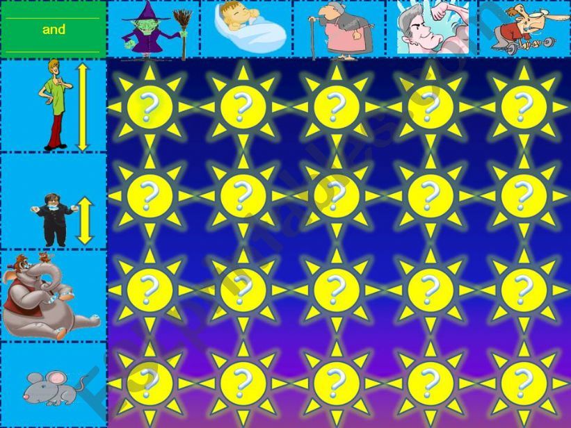 Adjectives - Silly Monkey Game