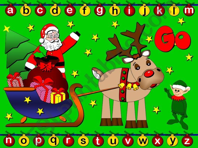 Christmas Vocab Spelling Game powerpoint