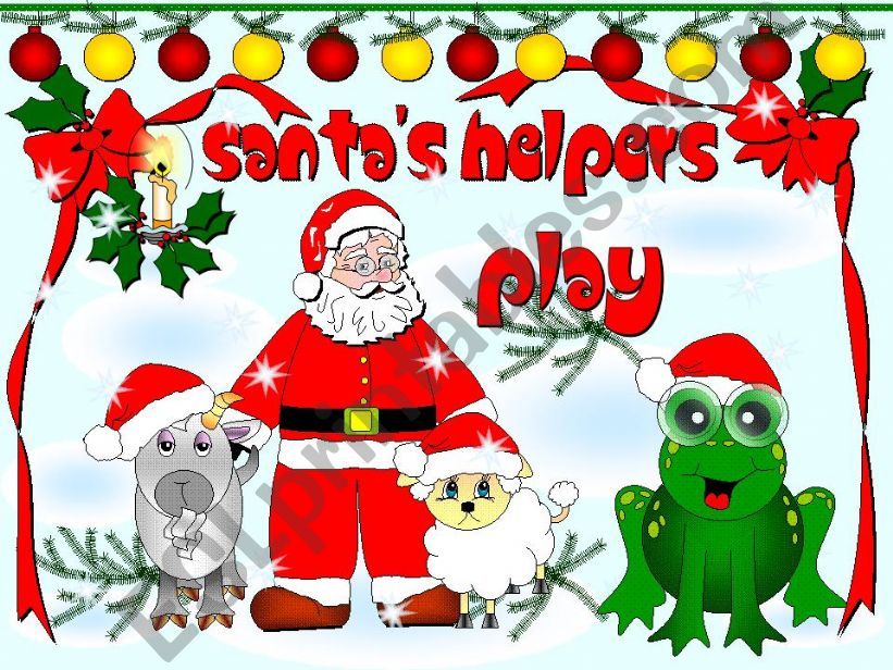 Santas helpers - Animals Game