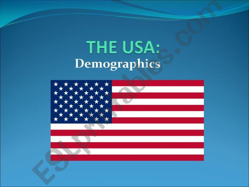 The USA powerpoint