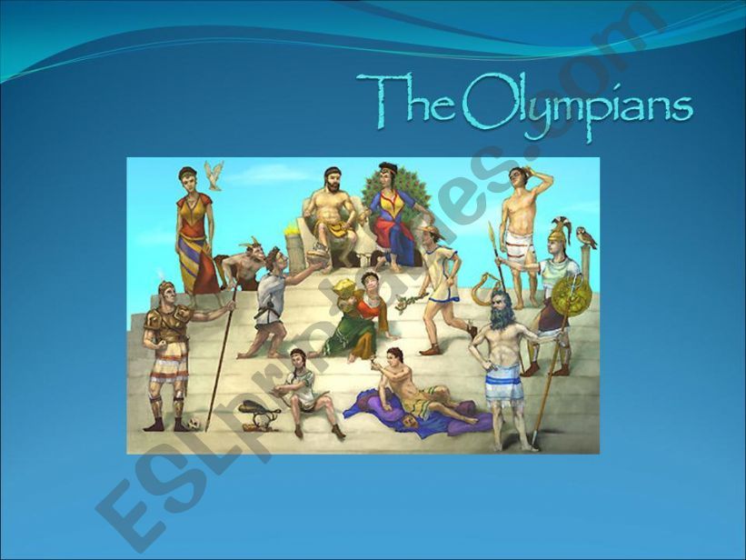 The Olympians ppt powerpoint
