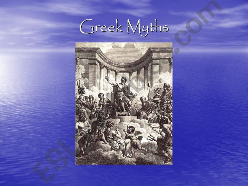 Greek Myths powerpoint