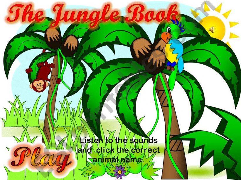 The Jungle Book - Animal Sounds Game