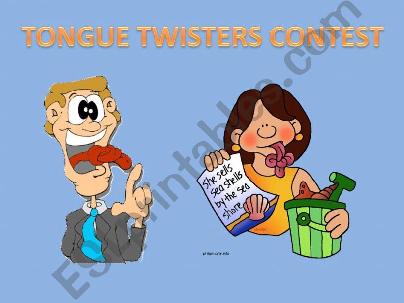 Tongue Twisters powerpoint