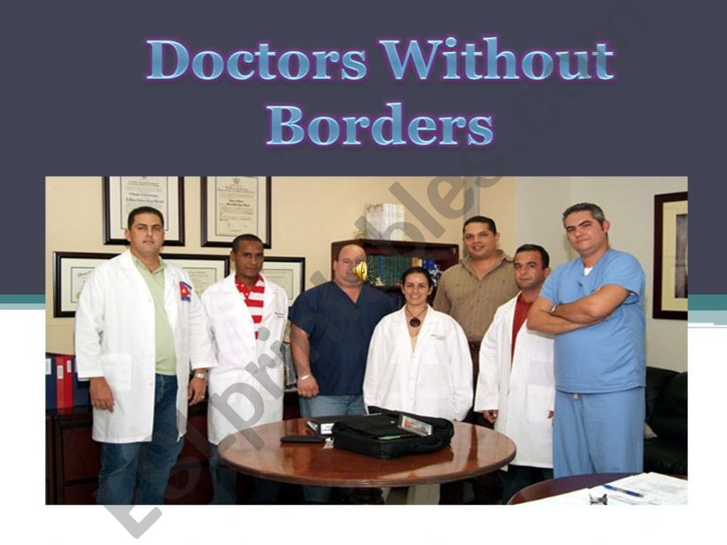 Doctors without Borders powerpoint