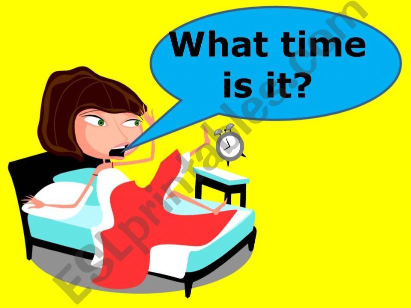 Telling Time powerpoint
