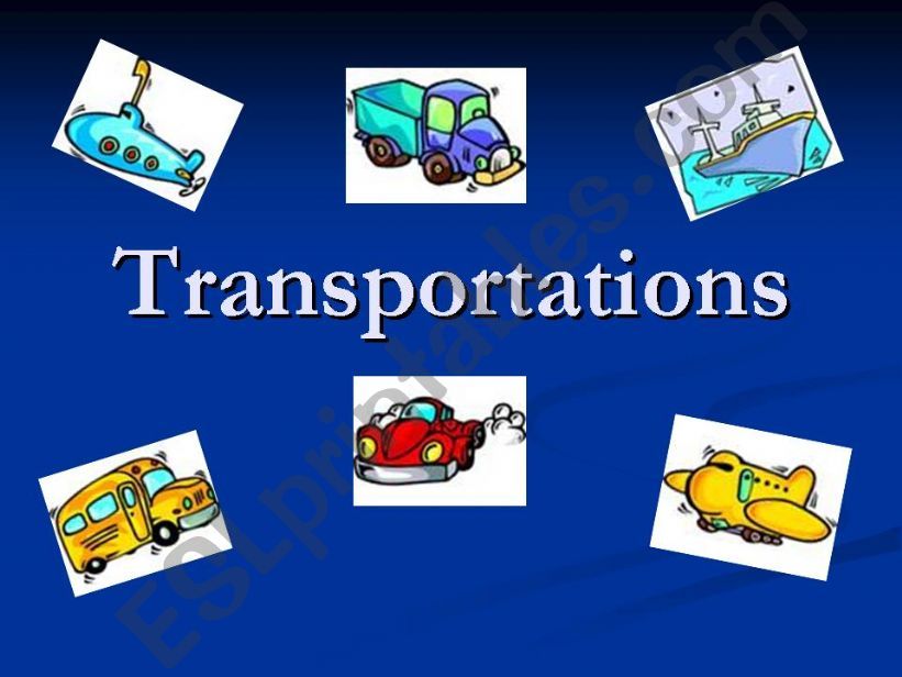 transportations powerpoint