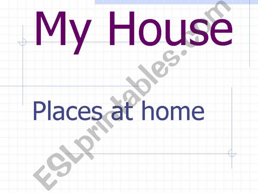 The parts of the house powerpoint