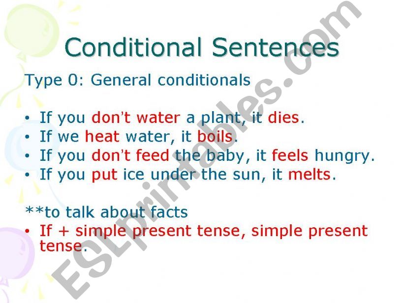 Conditional Sentences powerpoint