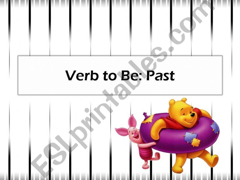 Verb to be: Past powerpoint