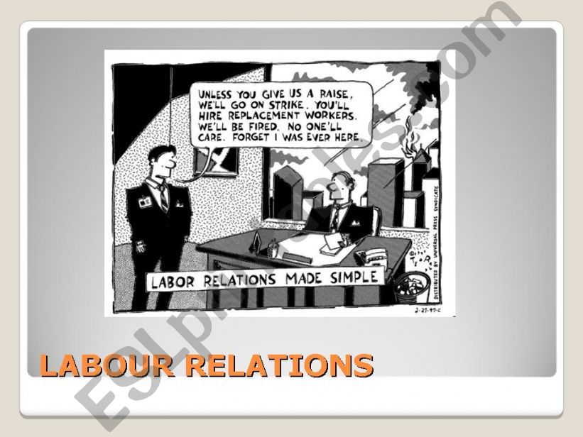 Labour Relations powerpoint