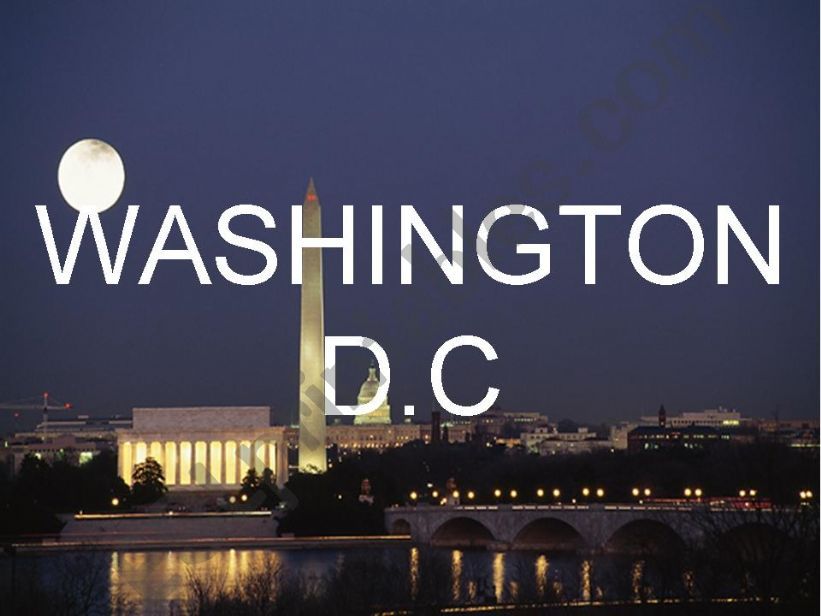 WASHINGTON D.C powerpoint