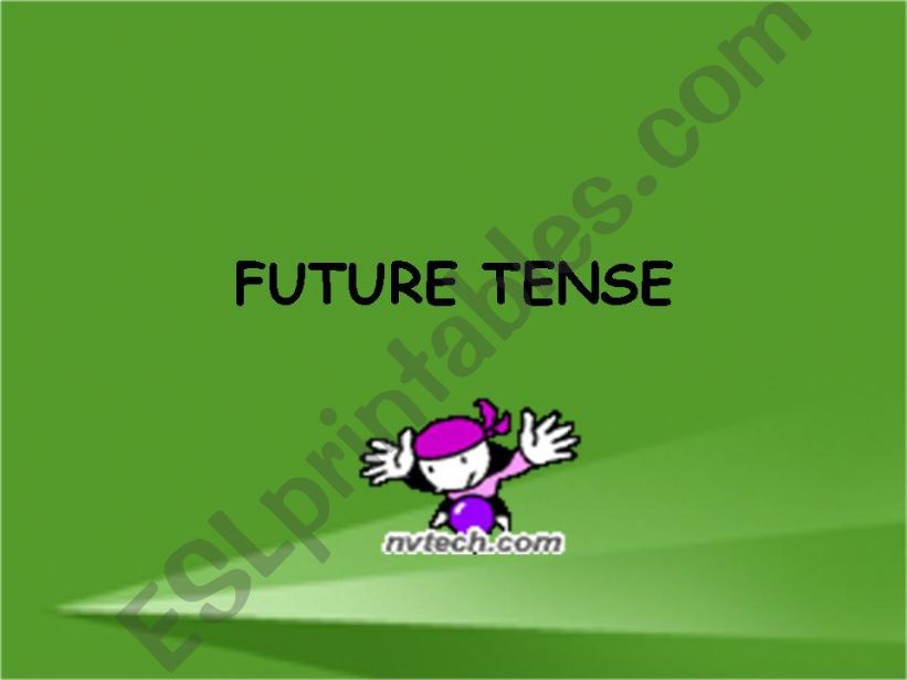 FUTURE TENSE powerpoint