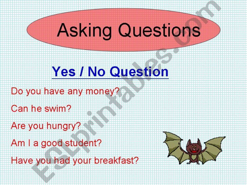 Questions Phrases powerpoint
