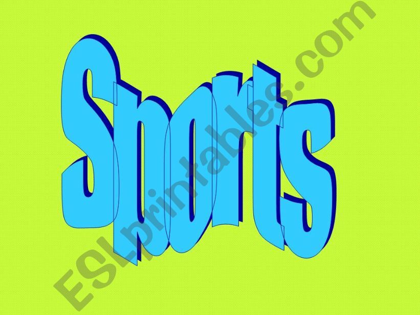 Sports powerpoint