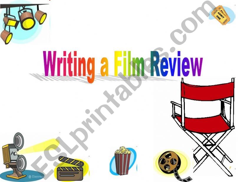 Writing a Film Review powerpoint