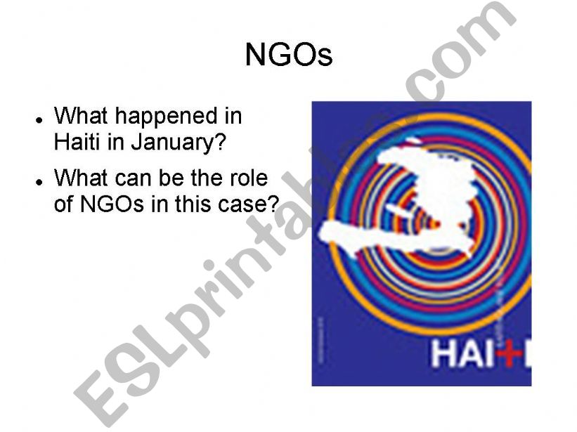 NGO powerpoint