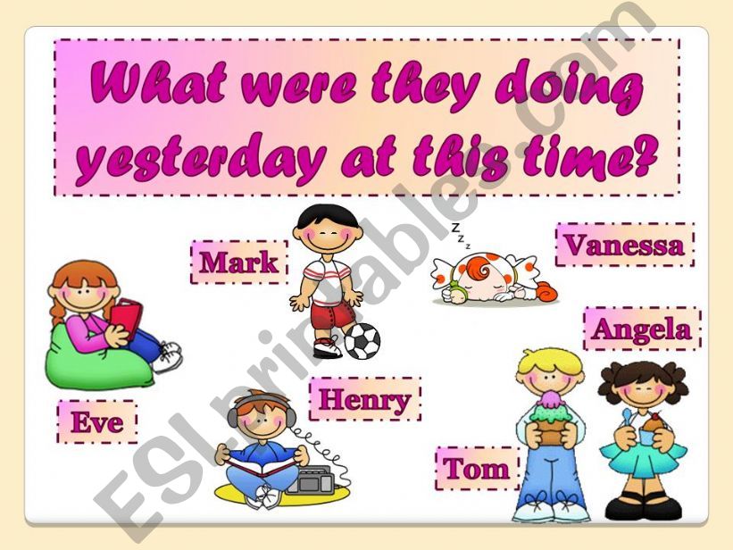 Past Continuous (1 of 2) powerpoint