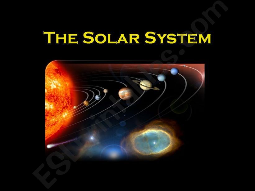 The Solar System powerpoint