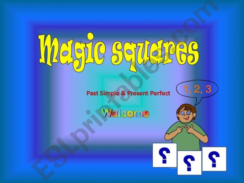 Magic Squares powerpoint