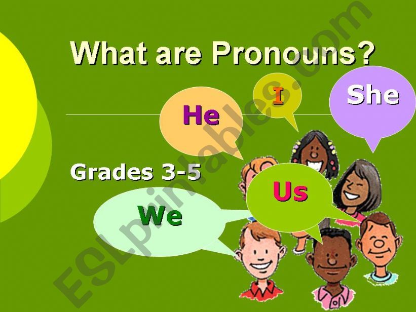 Pronouns powerpoint