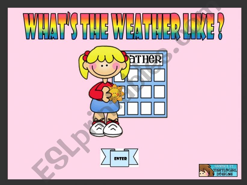 WHATS THE WEATHER LIKE? - GAME