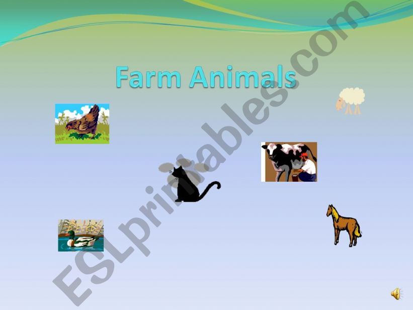 Farm Animals powerpoint