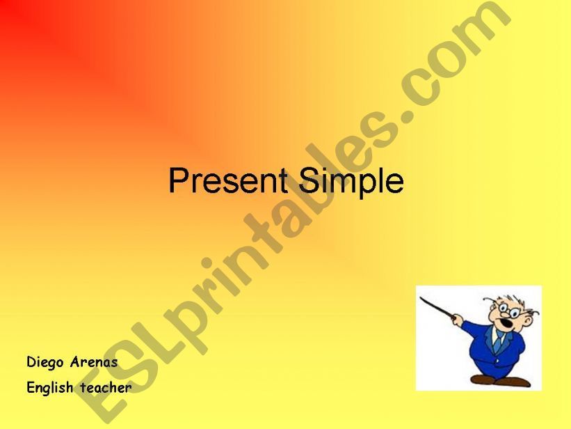 Present simple powerpoint